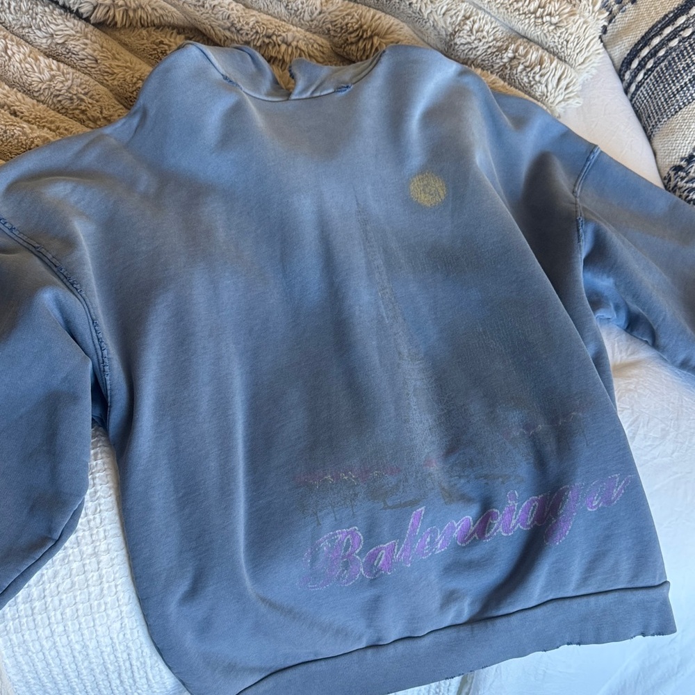 Balenciaga Blue Sweater